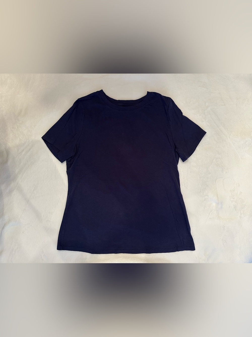 Crown Short Sleeve Crew Tee - Navy